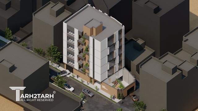 طراحی پلان و نما ساختمان نومل