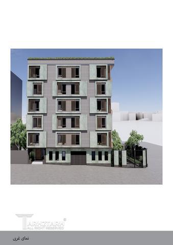 طراحی پلان و نما ساختمان نومل