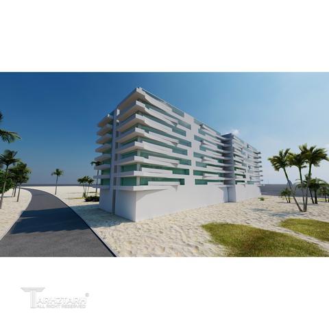 طراحی مجتمع مسکونی ساحلی سیسنگان