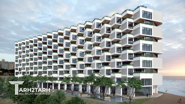 طراحی مجتمع مسکونی ساحلی سیسنگان