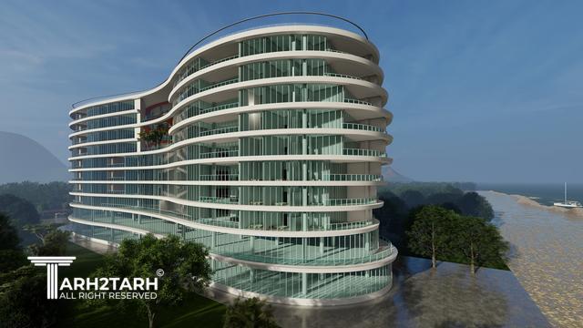 طراحی مجتمع مسکونی ساحلی سیسنگان