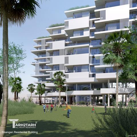 طراحی مجتمع مسکونی ساحلی سیسنگان