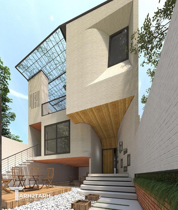 مسابقه طراحی پلان و نما ویلا ساری