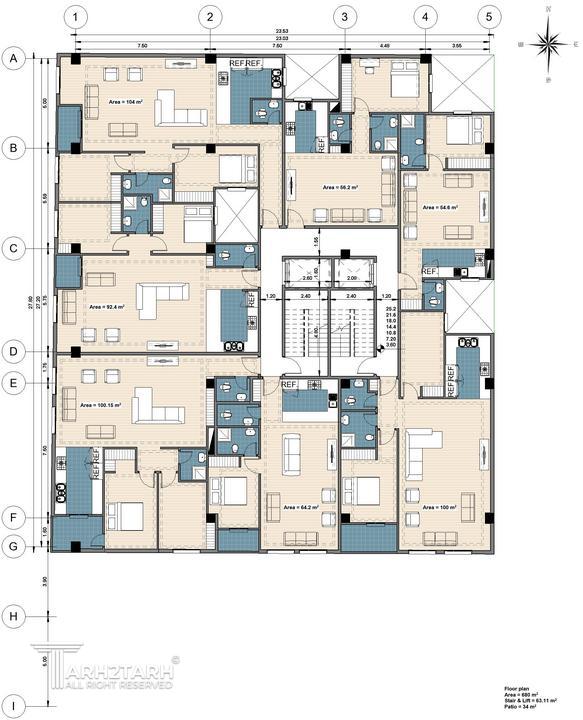 مسابقه طراحی پلانLakeSide2