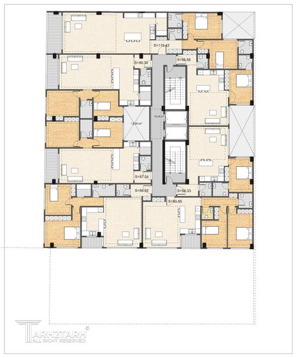 نفر پنجم مسابقه طراحی پلانLakeSide2