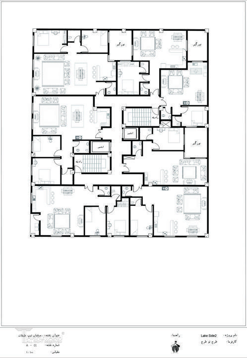 مسابقه طراحی پلانLakeSide2