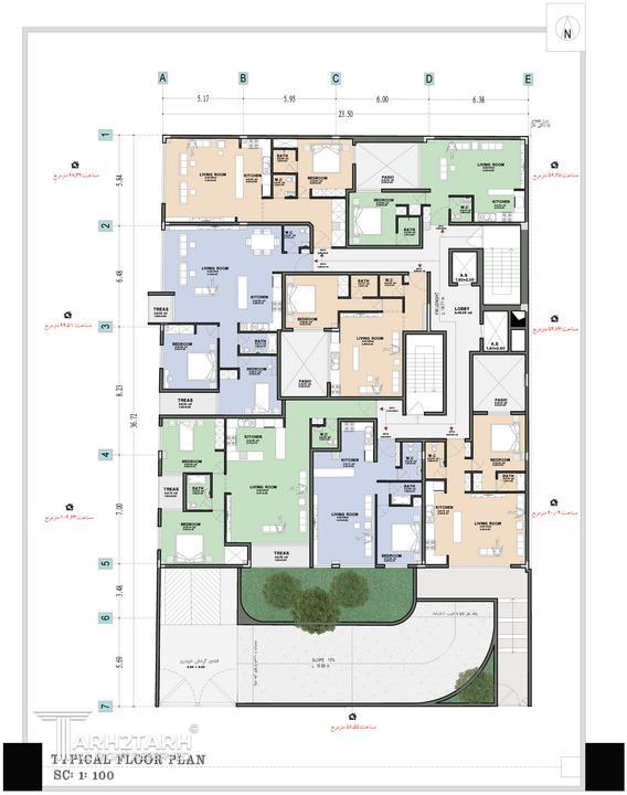 مسابقه طراحی پلانLakeSide2