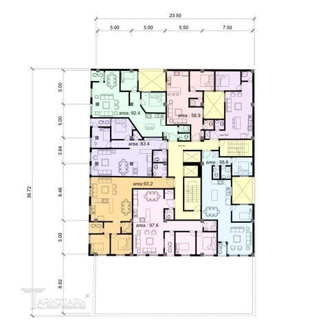 طراحی پلانLakeSide2