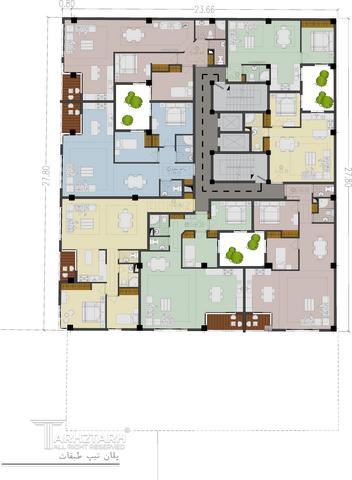 طراحی پلانLakeSide2