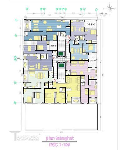 طراحی پلانLakeSide2