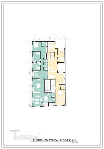 طراحی پلان ساختمان مسکونی دولت-2