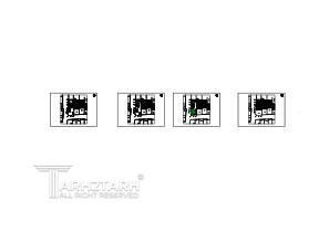 طراحی پلان ساختمان مسکونی دولت-2