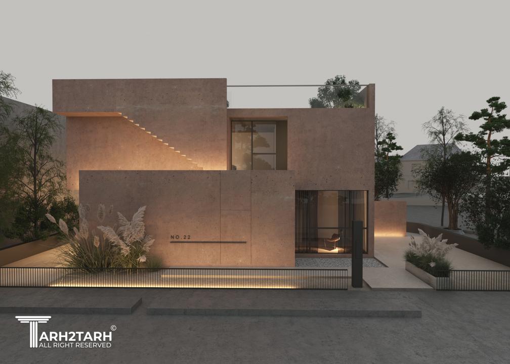 نفر اول مسابقه طراحی ویلا اردیبهشت