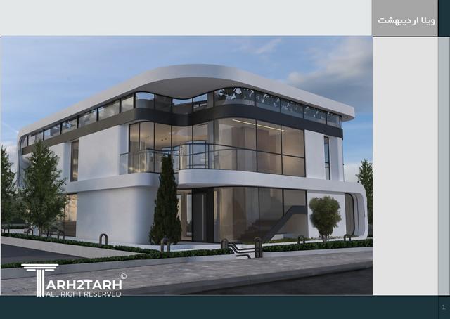 طراحی ویلا اردیبهشت