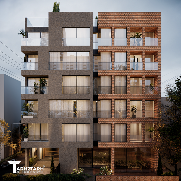 نفر دوم مسابقه ساختمان مسکونی عرش سازه