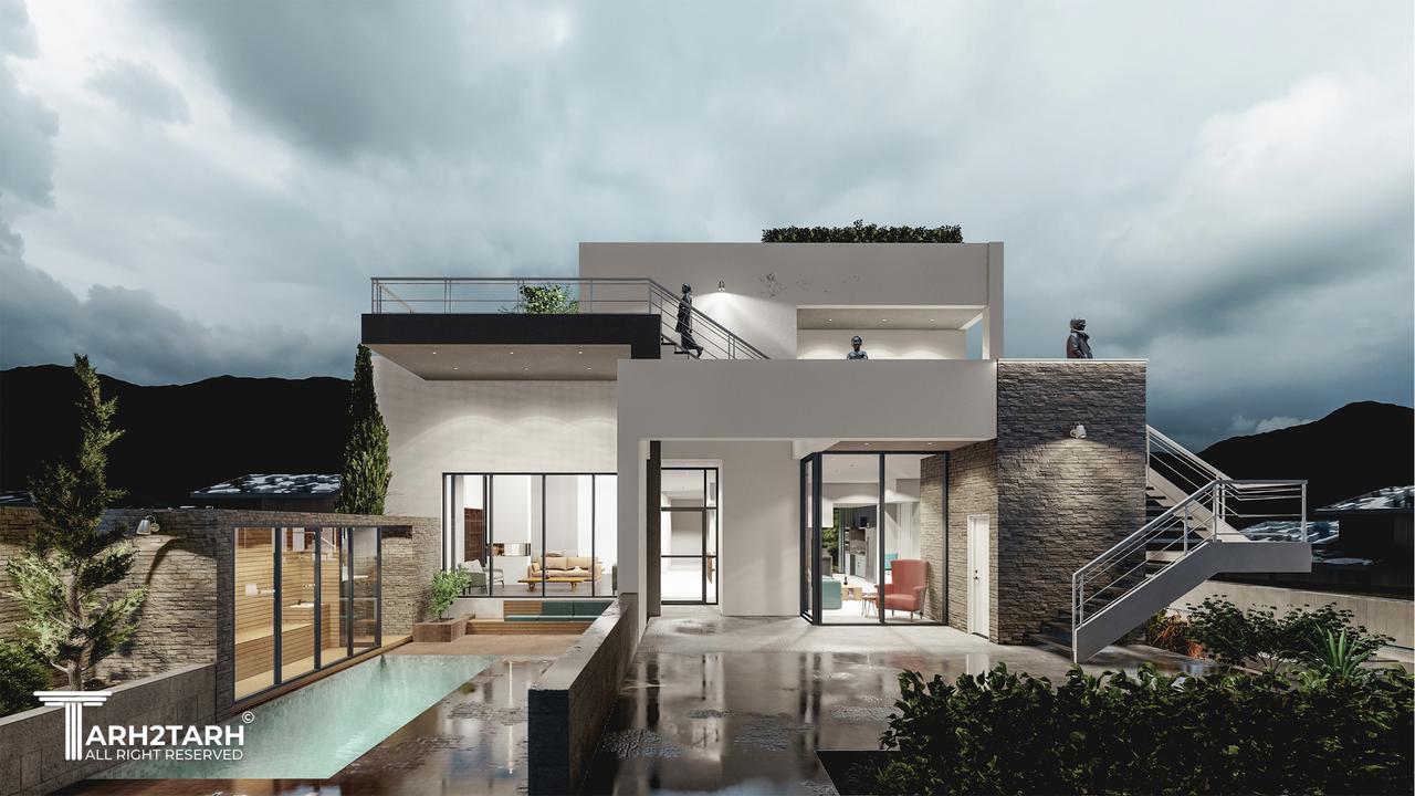 مسابقه طراحی ویلا ترنج