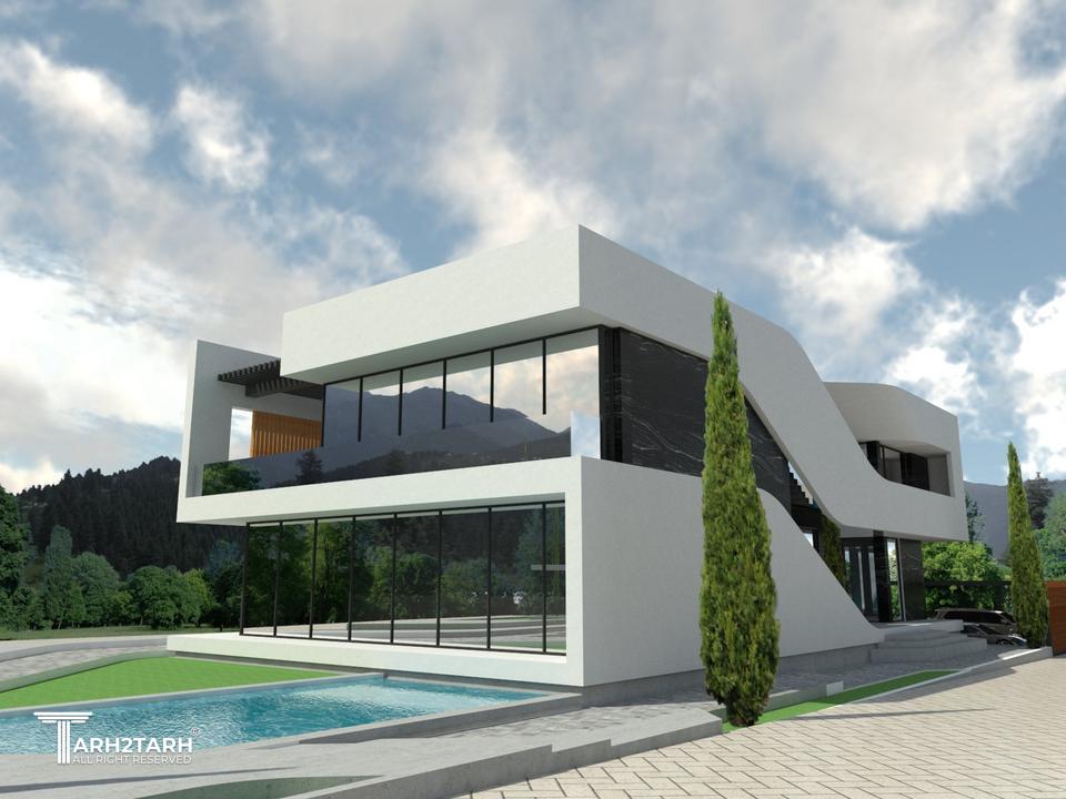 مسابقه طراحی ویلا ترنج