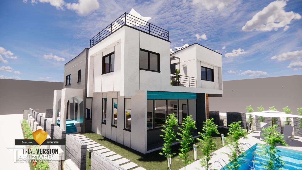 مسابقه طراحی ویلا ترنج