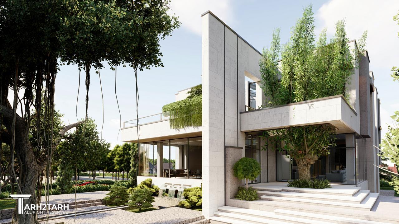 مسابقه طراحی ویلا ترنج