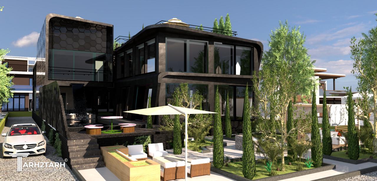 مسابقه طراحی ویلا ترنج