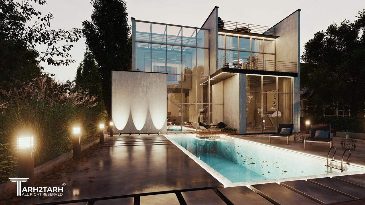 مسابقه طراحی ویلا ترنج