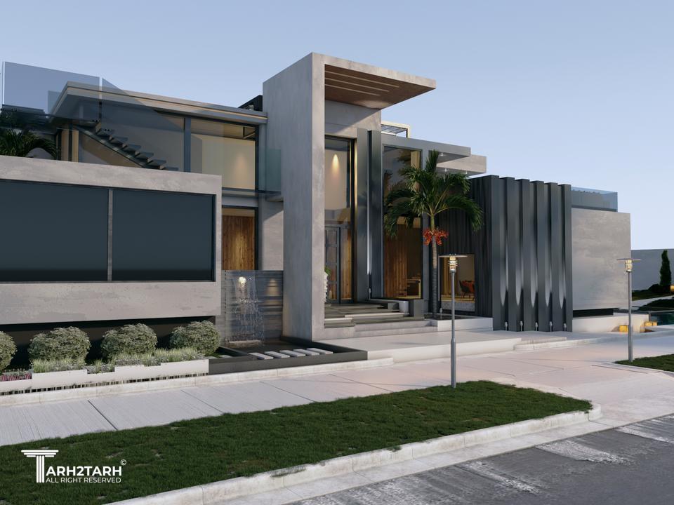 مسابقه طراحی ویلا ترنج