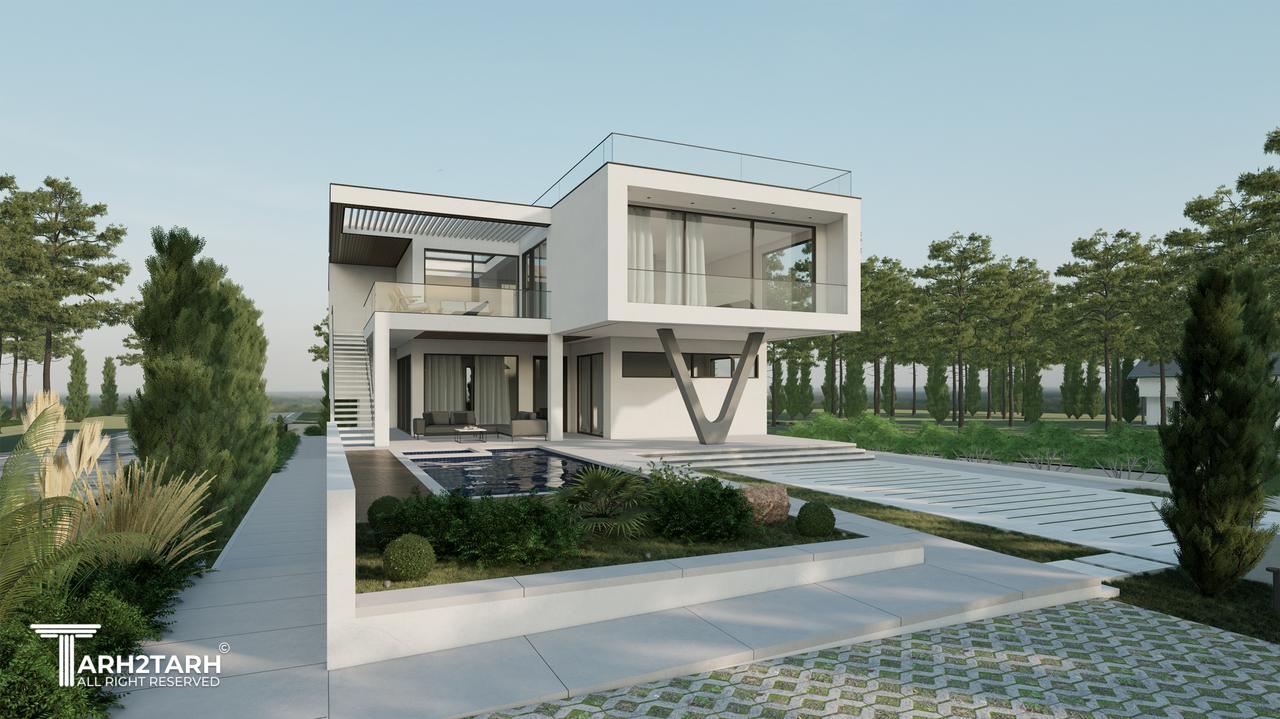 مسابقه طراحی ویلا ترنج