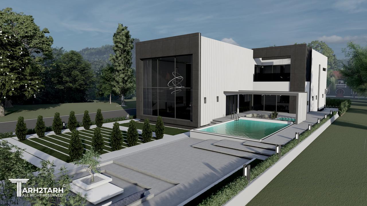 مسابقه طراحی ویلا ترنج