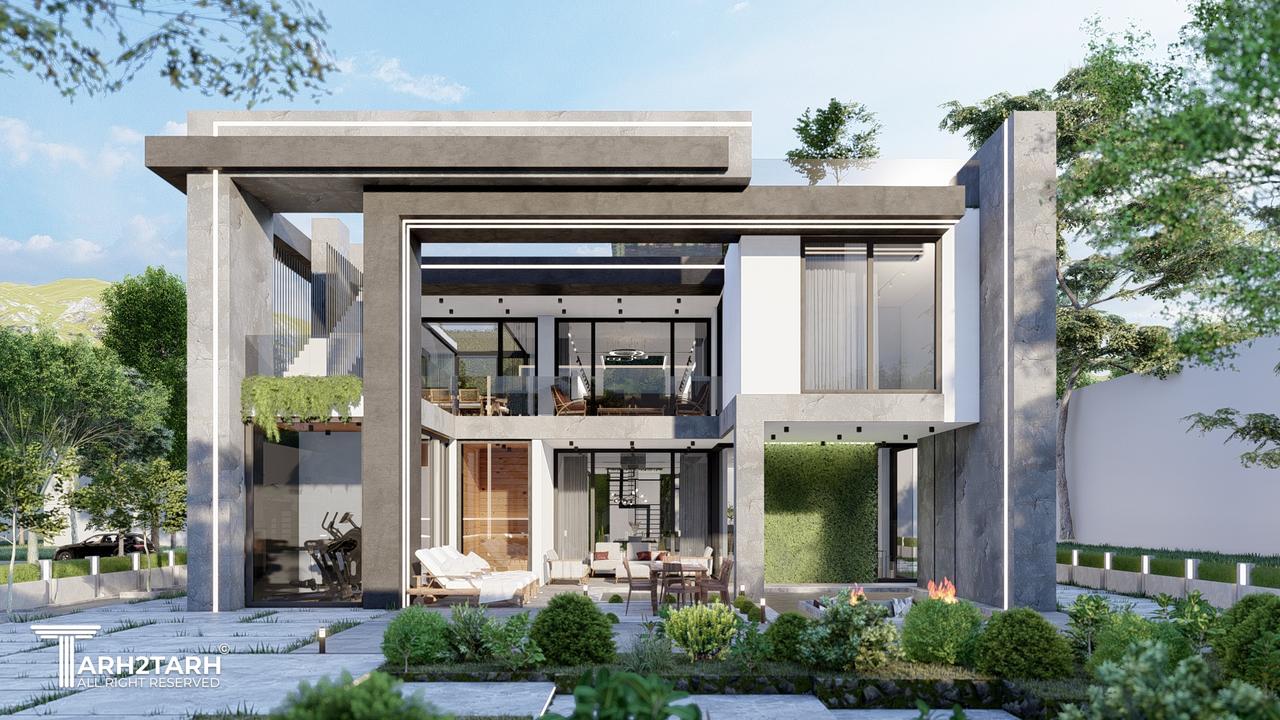 مسابقه طراحی ویلا ترنج