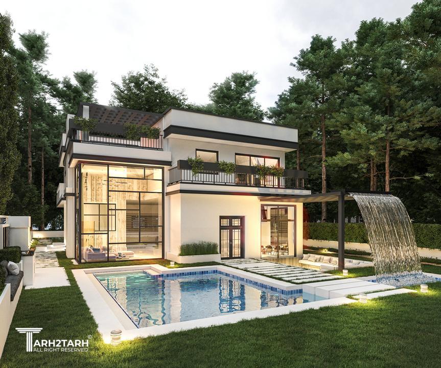 مسابقه طراحی ویلا ترنج