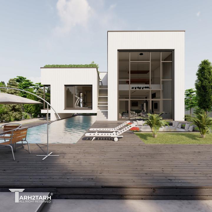 مسابقه طراحی ویلا ترنج