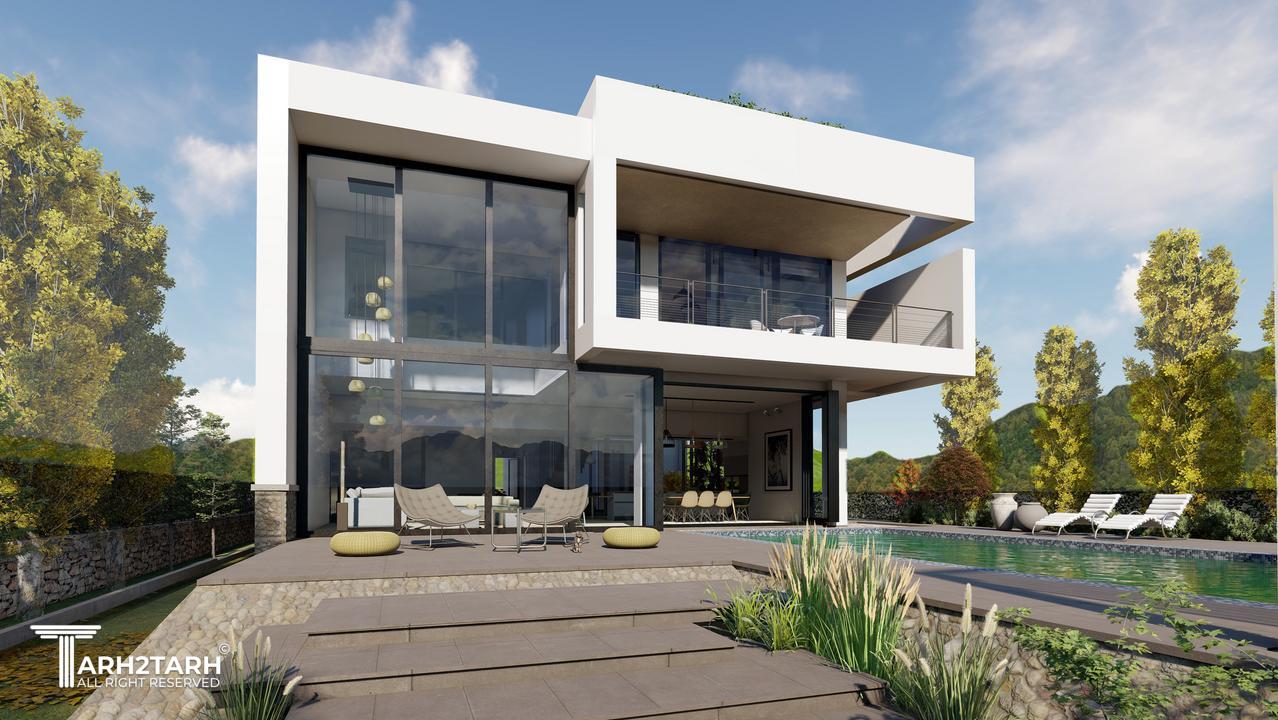 مسابقه طراحی ویلا ترنج