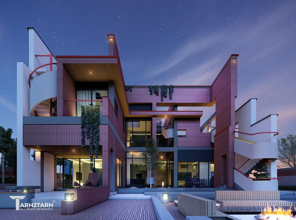 مسابقه طراحی ویلا ترنج