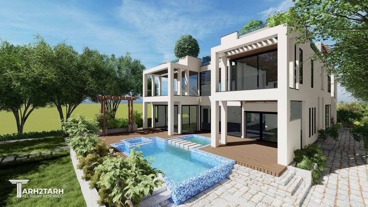 مسابقه طراحی ویلا ترنج