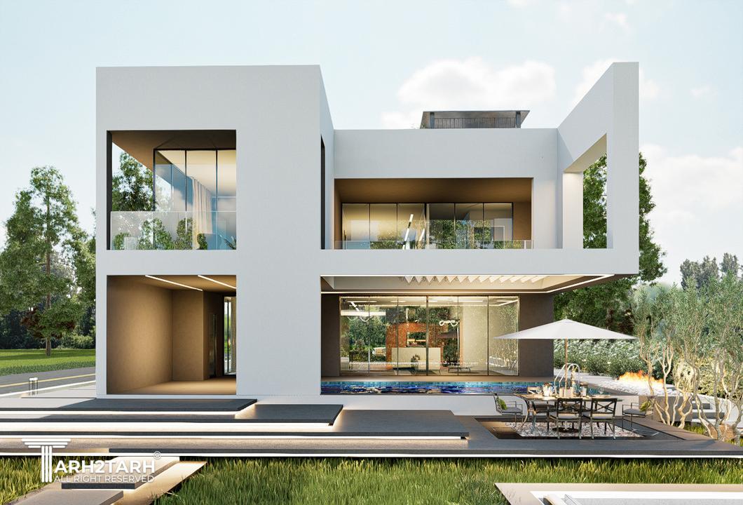 نفر دهم مسابقه طراحی ویلا ترنج