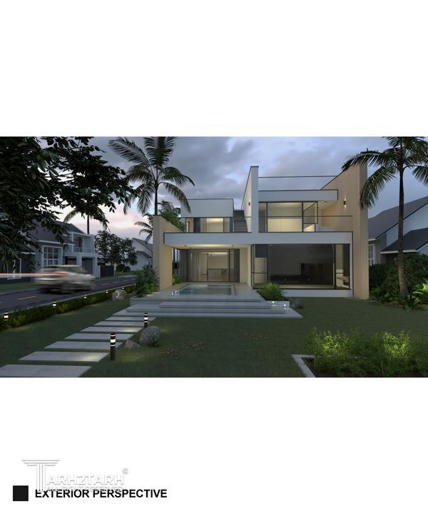 مسابقه طراحی ویلا ترنج