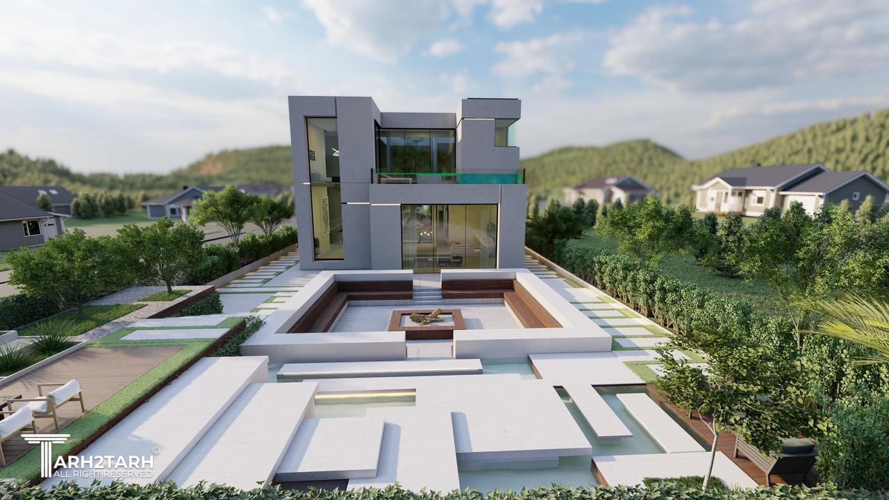 مسابقه طراحی ویلا ترنج