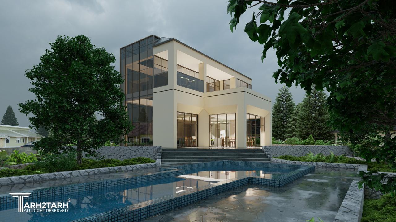 مسابقه طراحی ویلا ترنج