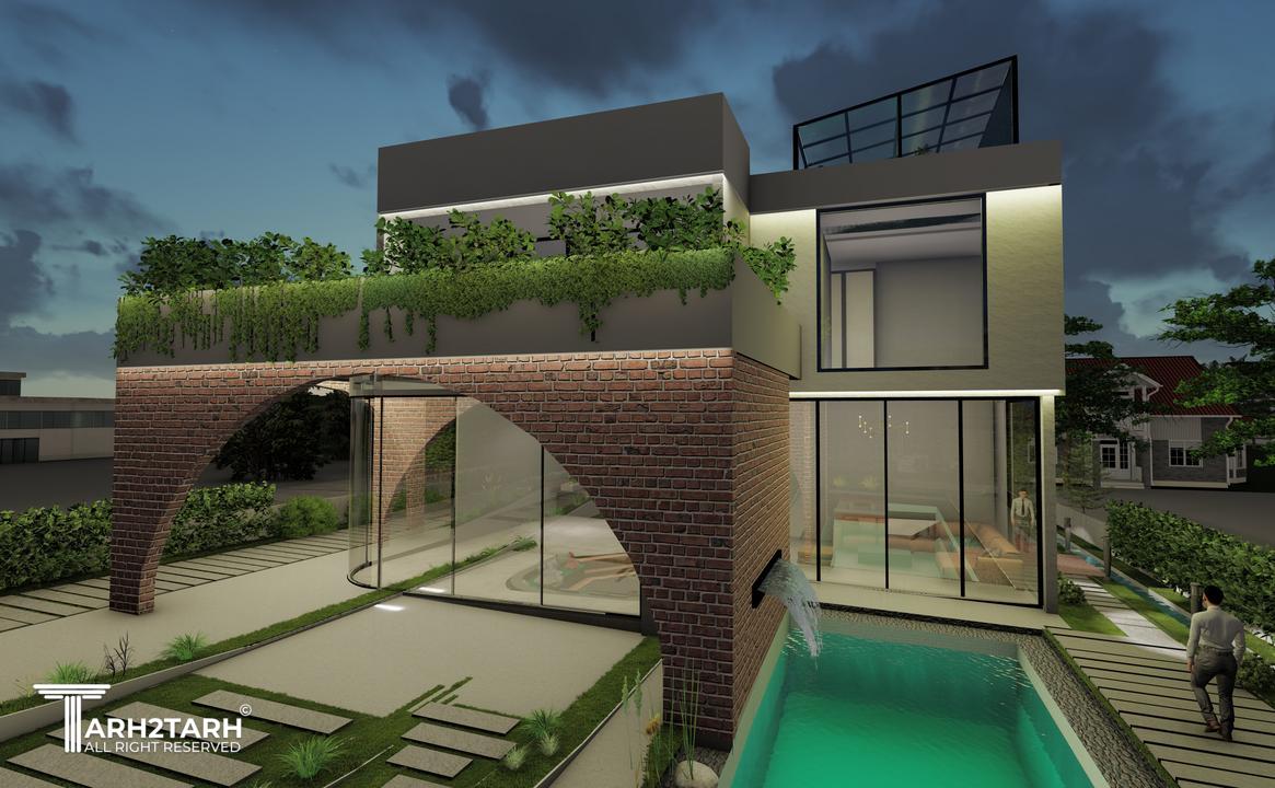 مسابقه طراحی ویلا ترنج