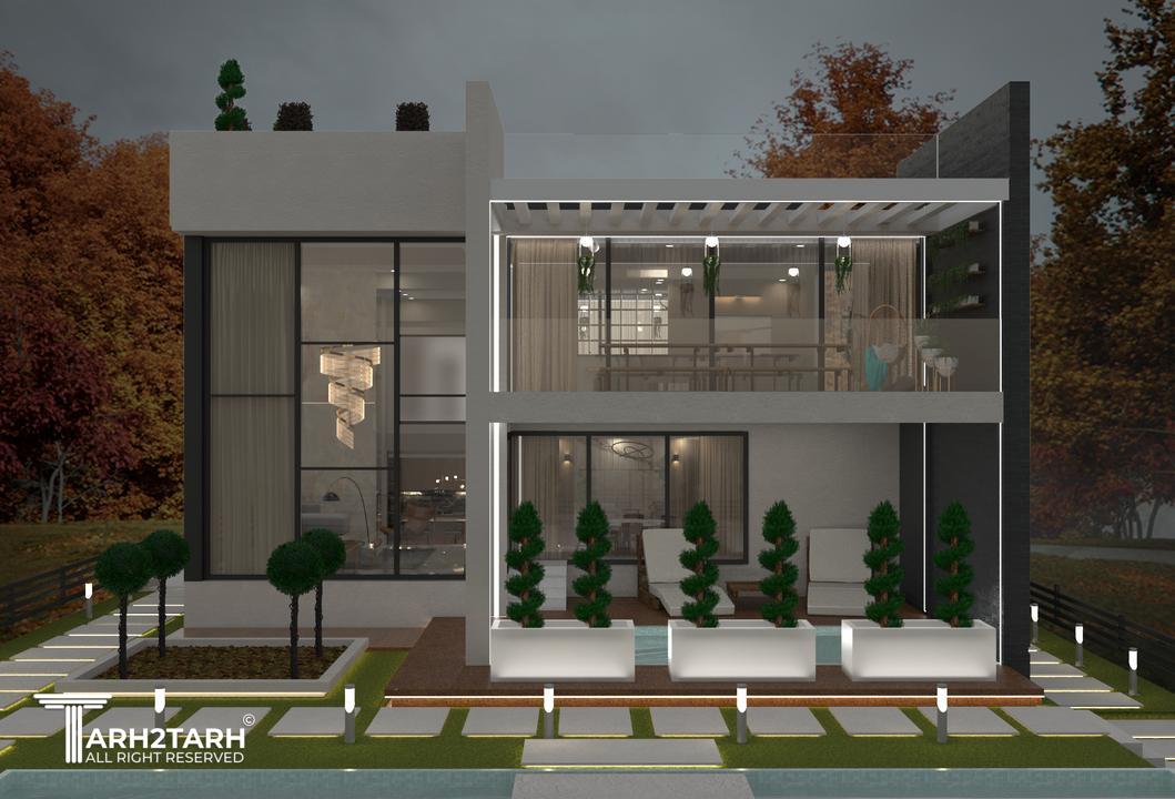 مسابقه طراحی ویلا ترنج