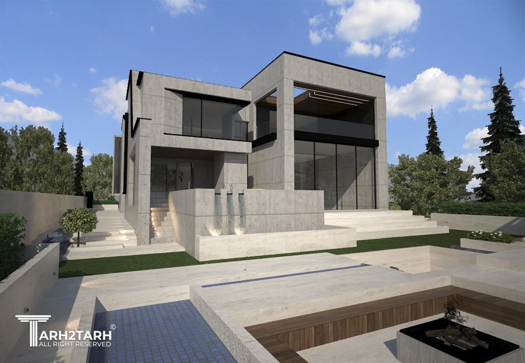 مسابقه طراحی ویلا ترنج