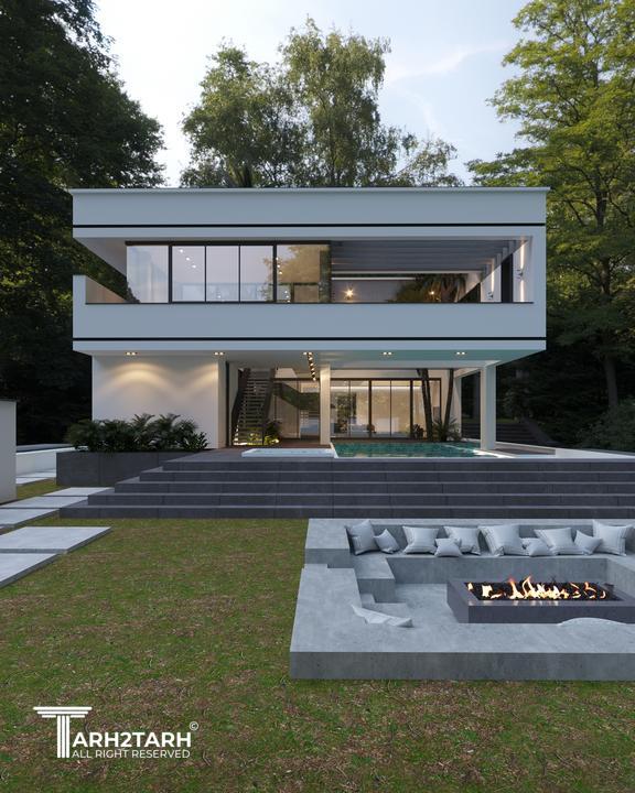 مسابقه طراحی ویلا ترنج