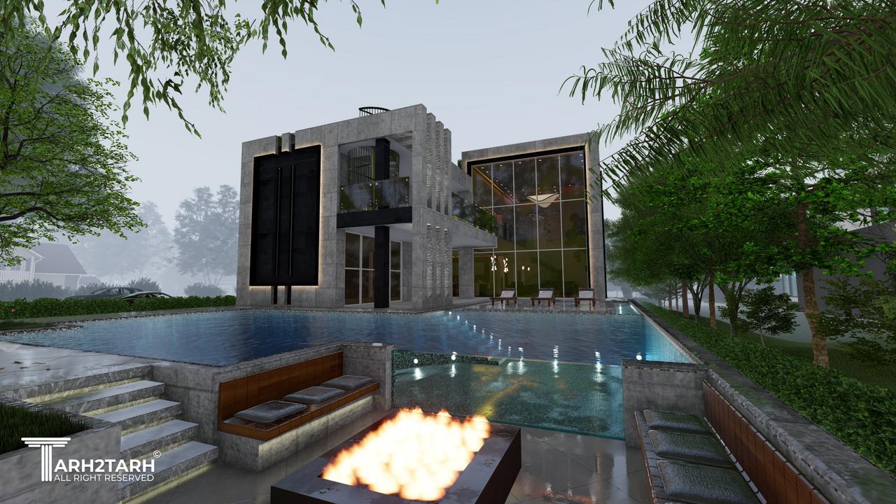 مسابقه طراحی ویلا ترنج