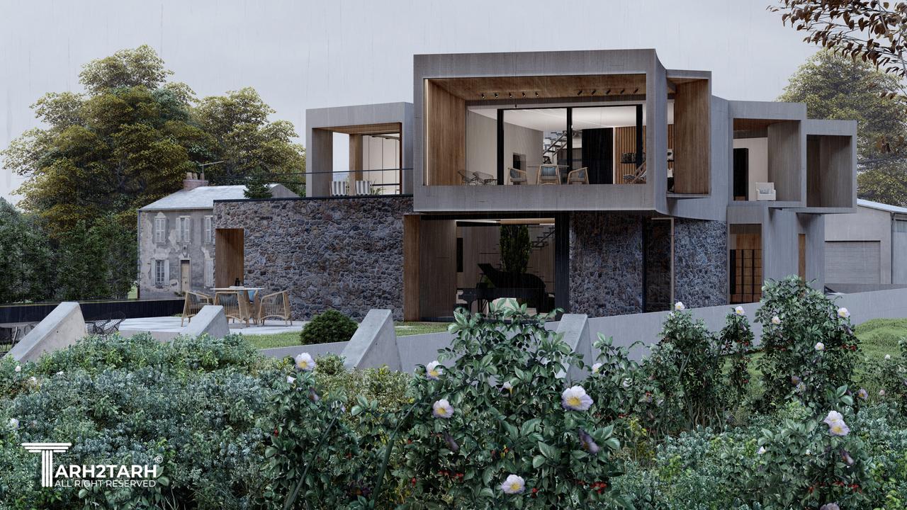 مسابقه طراحی ویلا ترنج