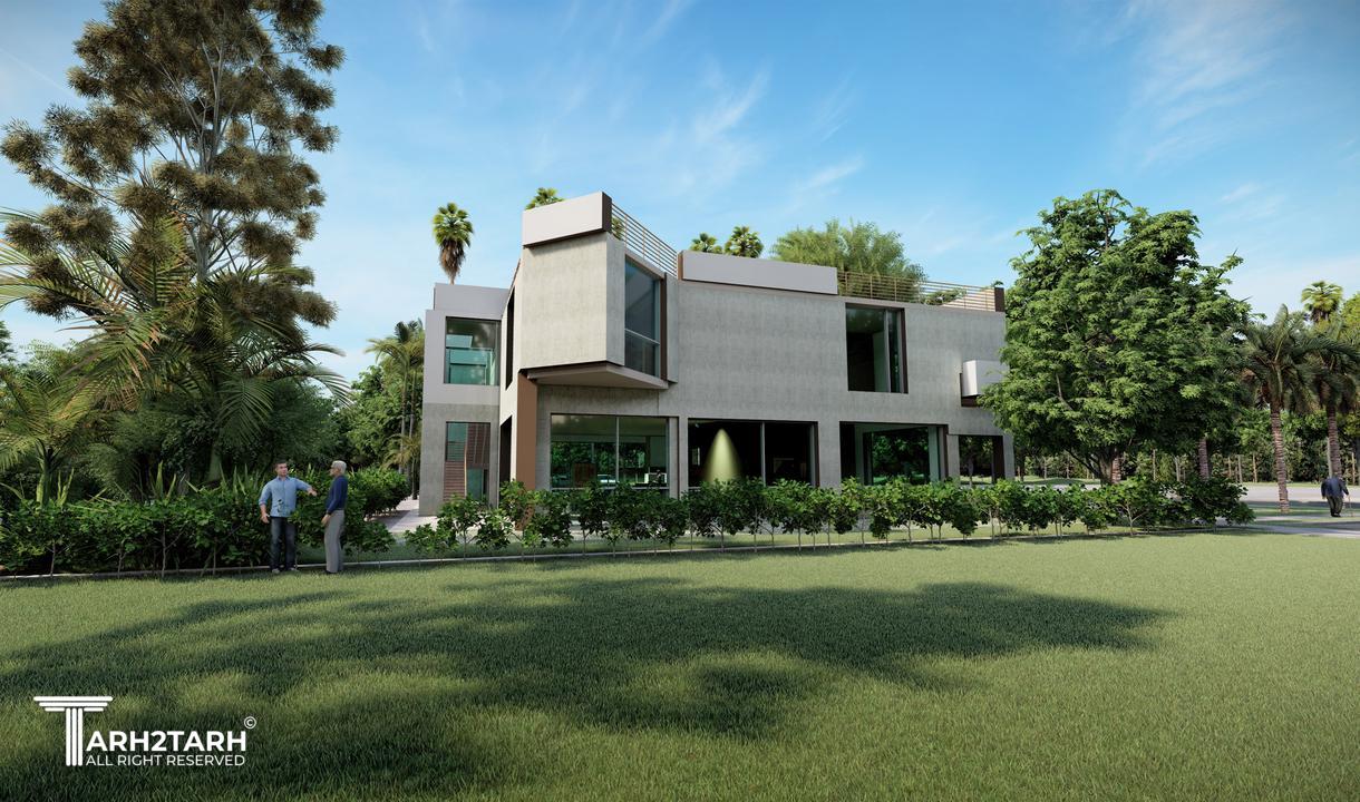 مسابقه طراحی ویلا ترنج