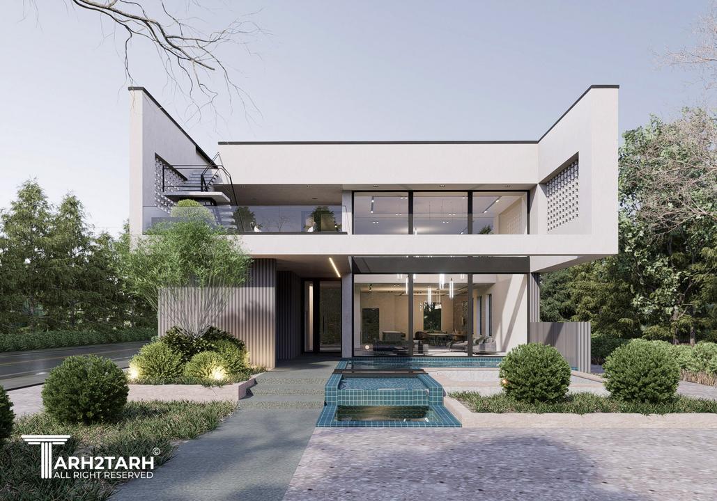 مسابقه طراحی ویلا ترنج