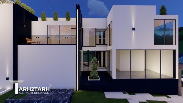 طراحی ویلا ترنج