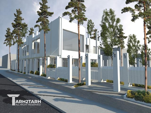 طراحی ویلا ترنج