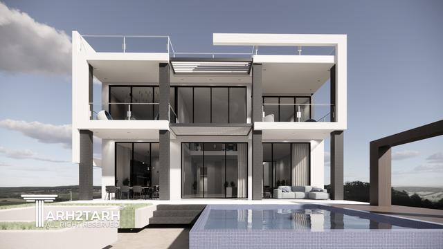 طراحی ویلا ترنج