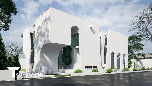 طراحی ویلا ترنج